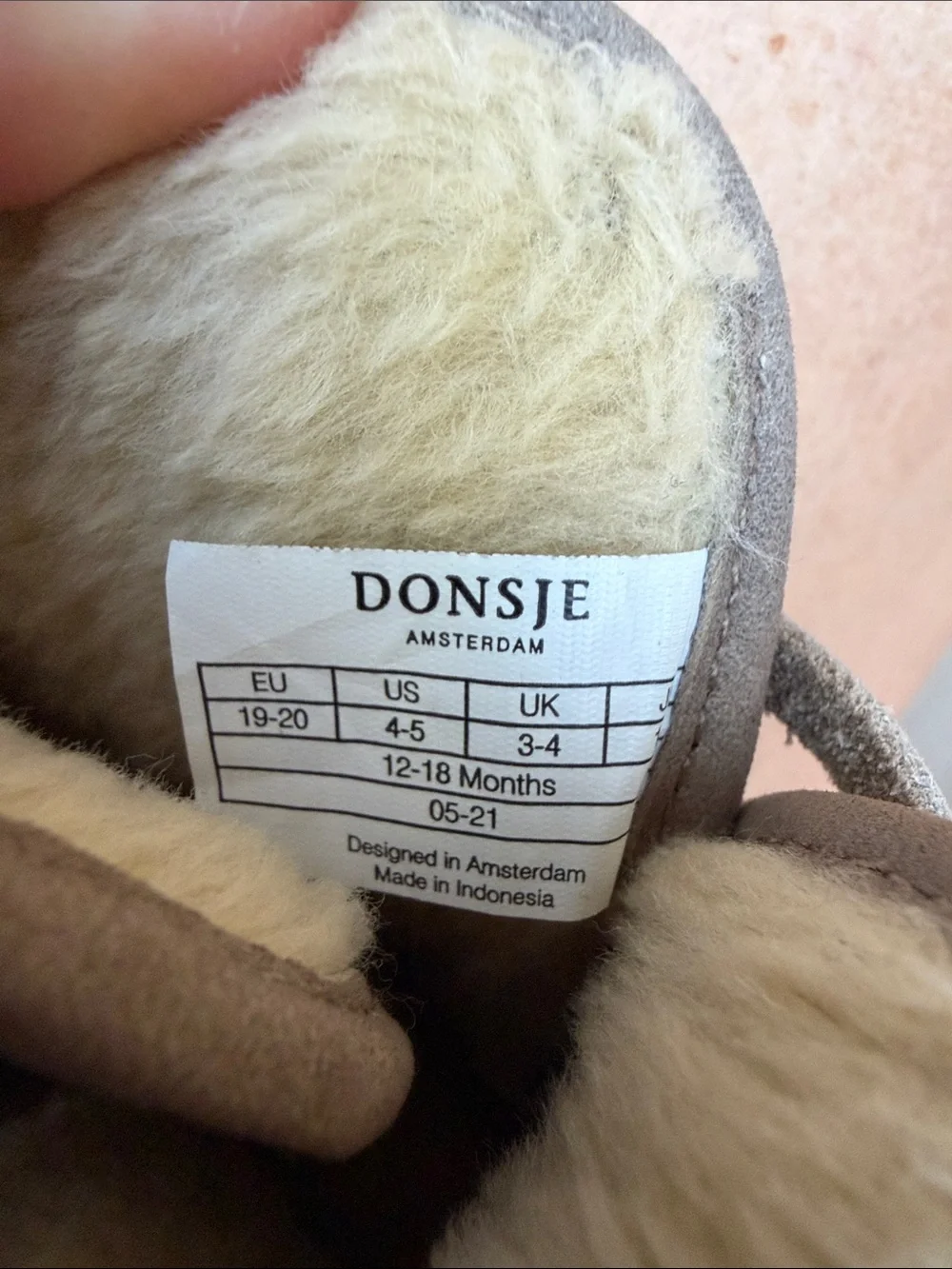 Donsje Amsterdam booties US 12-18 months